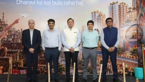 Pranav Adani Performs Bhoomi Poojan For Dharavi Rehabilitation Homes