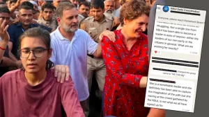 One was Rahul's sister, Congress General Secretary Priyanka Gandhi Vadra, and the one