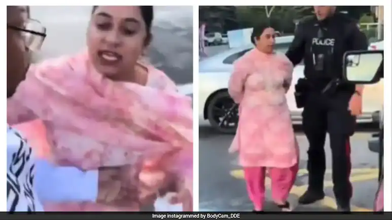 Indian-Origin Woman In Canada Aggressively Confronts Pedestrian Over Traffic Dispute, Arrested