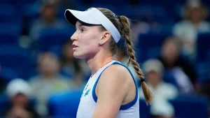 World number one Elena Rybakina reached the quarter-finals of the Ningbo Open on Thursday