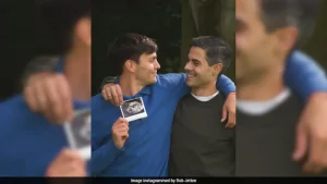 Dutch Prime Minister Rob Jetten and his partner, Argentine field hockey player Nicolas Keenan