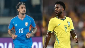 India vs Brazil Football LIVE Score : The day is here, as India take on Brazil
