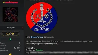 Hacker group claims to have accessed 86.3 lakh Rajasthan police emails; probe: the facts and wider