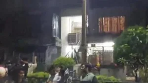 Students continued their protest for the second consecutive day at the Indian Institute