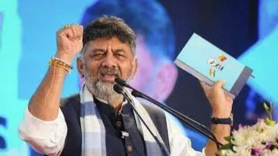 It asked why the ministers accompanying Shivakumar had been left behind rather than escorted