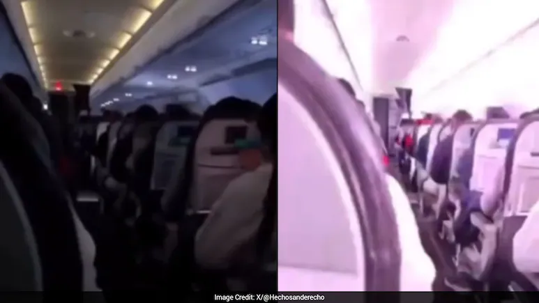 Video: Terrifying Moment LATAM Airlines Plane Is Struck By Lightning Before Landing