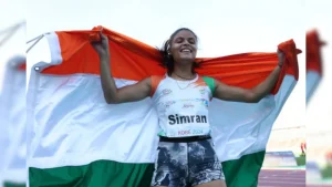 | NDTV World Summit 2026 Indian sprinter Simran collected her second gold medal at the Asian
