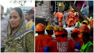 Ameena said the family had moved into the building around four months ago after constructing it
