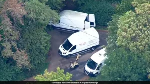 UK anti-terrorism police said Tuesday two men have been charged with national security offences