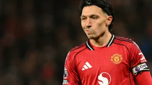 Michael Carrick said Friday that Manchester United had "moved on" from Lisandro Martinez's
