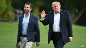 US President Donald Trump's eldest son, Donald Trump Jr, is not happy about the war in Iran