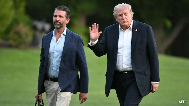 US President Donald Trump's eldest son, Donald Trump Jr, is not happy about the war in Iran