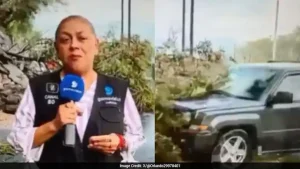 footage has emerged from Mexico, showing a reporter and her cameraperson getting brutally