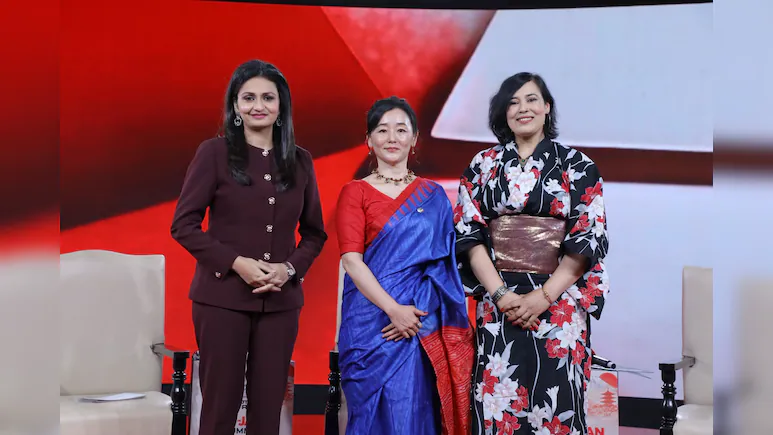 One is a Japanese dancer who has lived in India for around 15 years