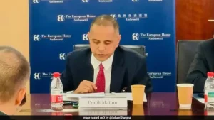 Consul General of India in Shanghai, Pratik Mathur, on Monday applauded India's recent economic
