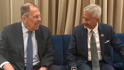 External Affairs Minister S Jaishankar met Russian Foreign Minister Sergey Lavrov in Atlanta